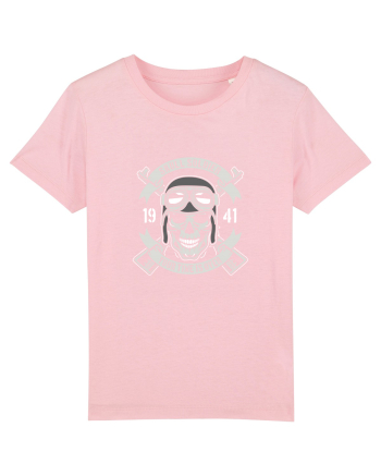 Skull Soldiers War Cotton Pink