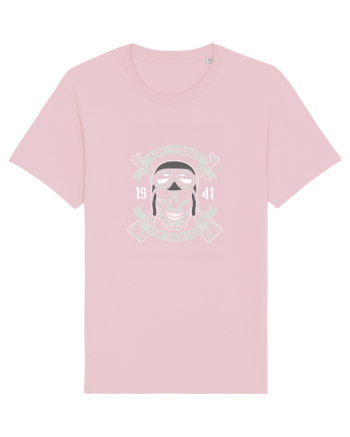 Skull Soldiers War Cotton Pink