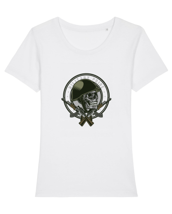 Skull Soldier Weapon White