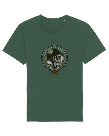 Skull Soldier Weapon Bottle Green