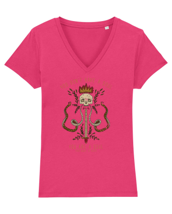 Skull Crown Sword Raspberry