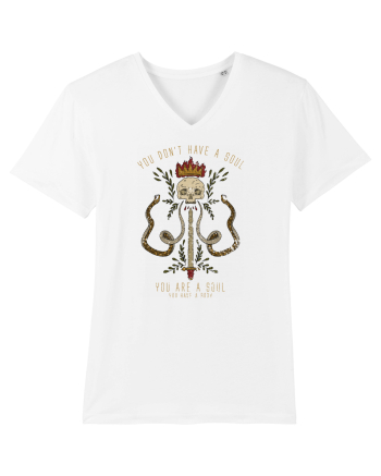 Skull Crown Sword White