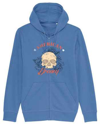American Dream Skull Bright Blue