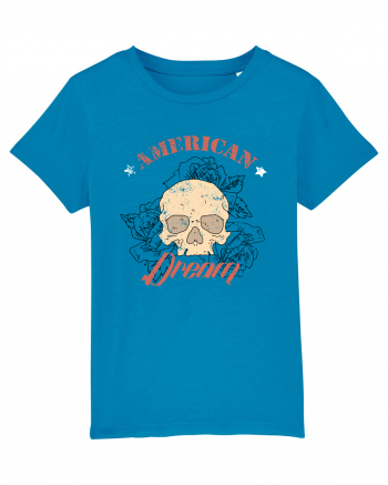 American Dream Skull Azur