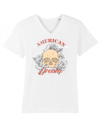 American Dream Skull White