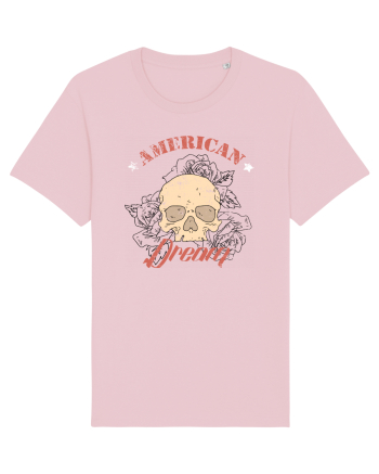 American Dream Skull Cotton Pink