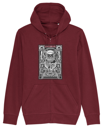 Space Skulls Rebel Burgundy