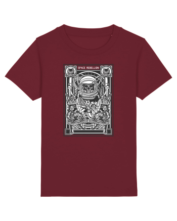 Space Skulls Rebel Burgundy