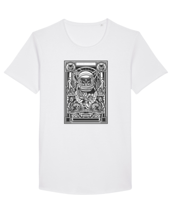 Space Skulls Rebel White
