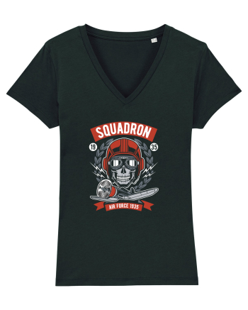 Fly Skeleton Red Black