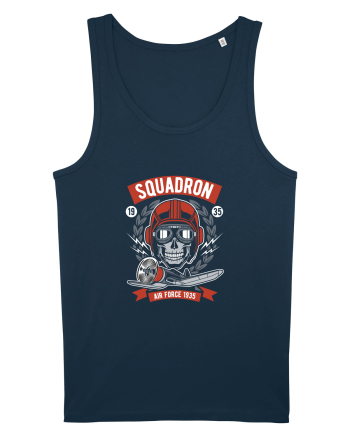 Fly Skeleton Red Navy