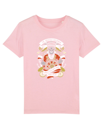 Sailor Skull Red Cotton Pink