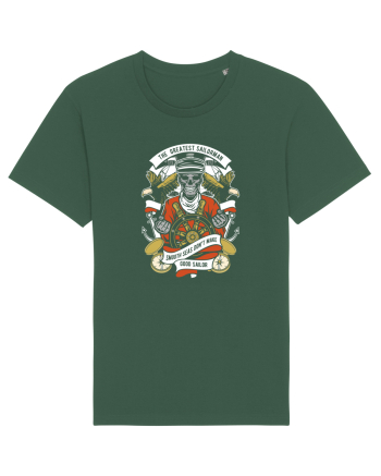 Sailor Skull Red Bottle Green