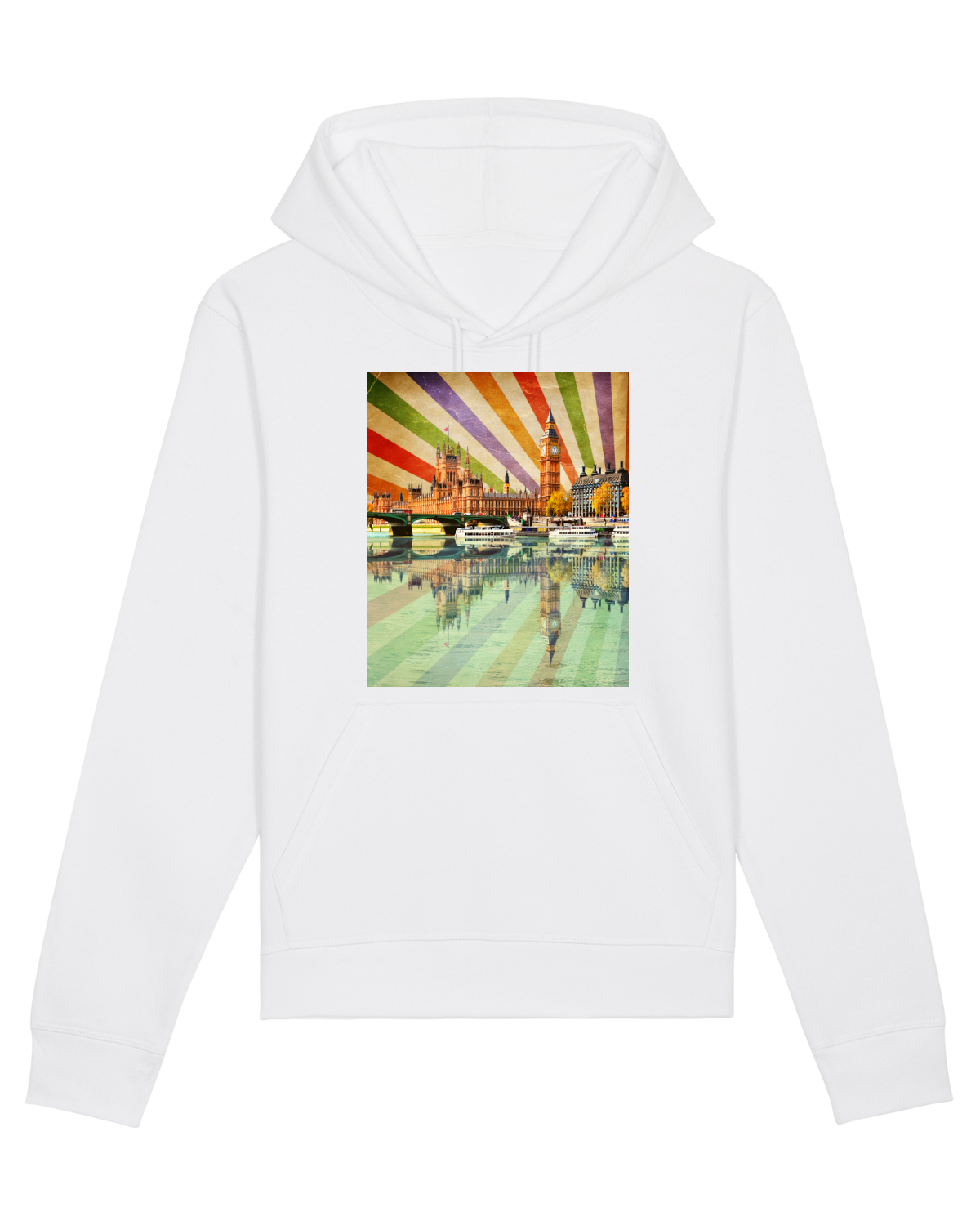 Hanorac Unisex Drummer White