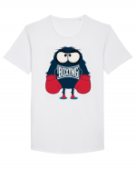 Boxing Monster Tricou mânecă scurtă guler larg Bărbat Skater