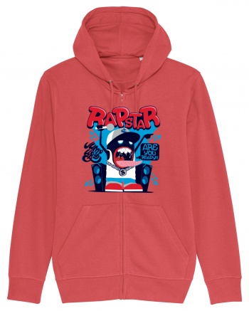 Rapstar Monster Cartoon Carmine Red