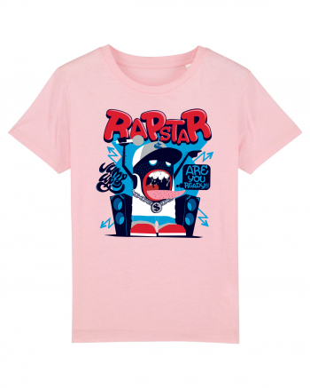 Rapstar Monster Cartoon Cotton Pink