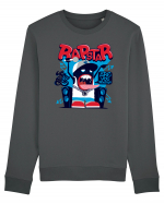 Rapstar Monster Cartoon Bluză mânecă lungă Unisex Rise