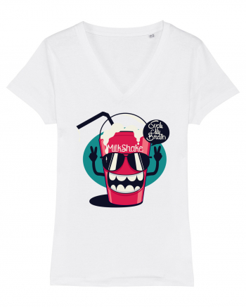 Milkshake Cartoon White