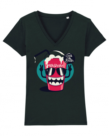 Milkshake Cartoon Black