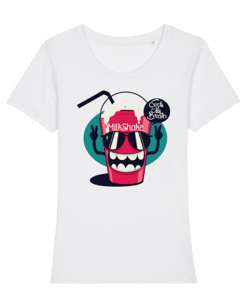 Milkshake Cartoon White