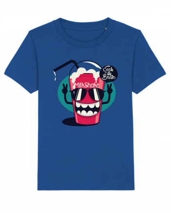 Milkshake Cartoon Majorelle Blue