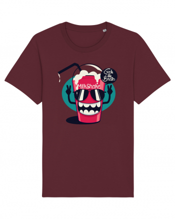 Milkshake Cartoon Burgundy