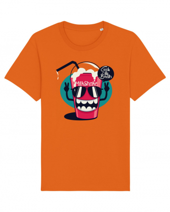 Milkshake Cartoon Bright Orange