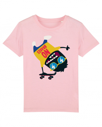 No Brakes Cartoon Cotton Pink