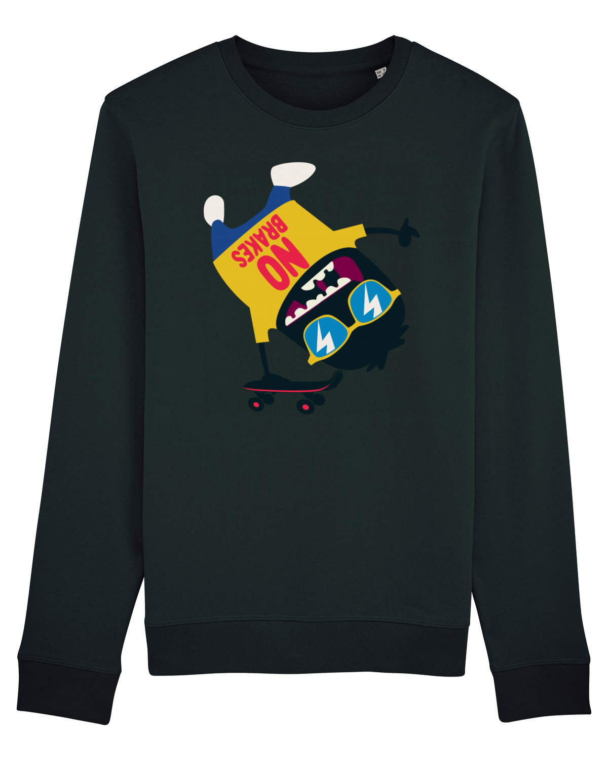 Bluză mânecă lungă Unisex Rise Black