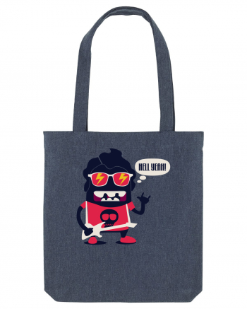 Hell Yeah Cartoon Midnight Blue