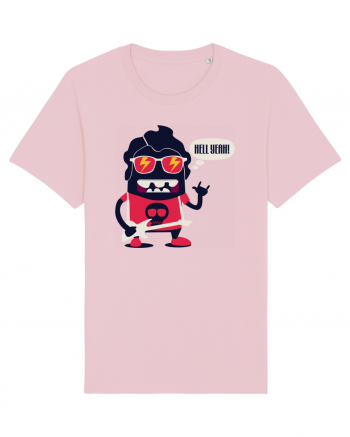 Hell Yeah Cartoon Cotton Pink