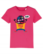 Rock Star Fan Cartoon Tricou mânecă scurtă  Copii Mini Creator