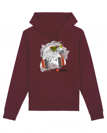 Eagle Headphones Hipster Burgundy