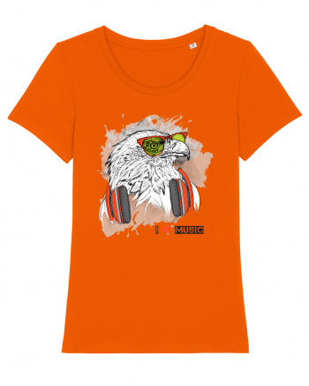 Eagle Headphones Hipster Bright Orange