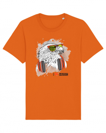Eagle Headphones Hipster Bright Orange