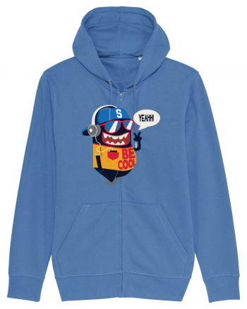 Be Cool Cartoon Bright Blue