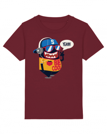 Be Cool Cartoon Burgundy