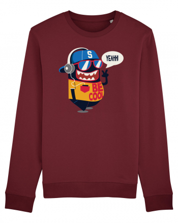 Be Cool Cartoon Burgundy