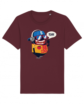 Be Cool Cartoon Burgundy