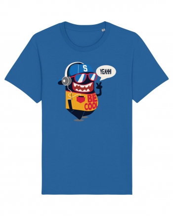 Be Cool Cartoon Royal Blue