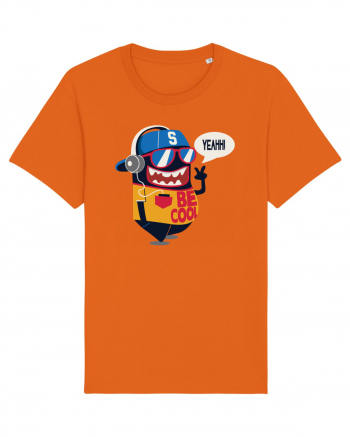 Be Cool Cartoon Bright Orange