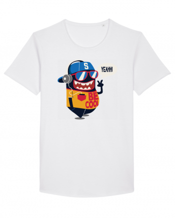 Be Cool Cartoon White