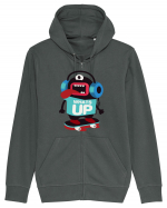 Whats Up Cartoon Hanorac cu fermoar Unisex Connector