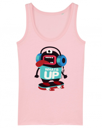 Whats Up Cartoon Cotton Pink