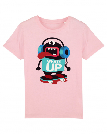 Whats Up Cartoon Cotton Pink