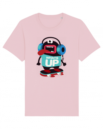 Whats Up Cartoon Cotton Pink