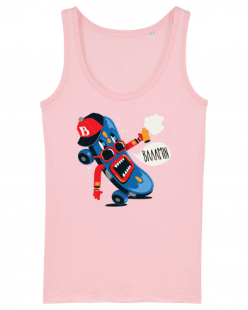 Bam Cartoon Skateboard Cotton Pink