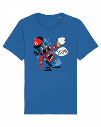 Bam Cartoon Skateboard Royal Blue