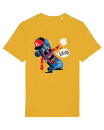 Bam Cartoon Skateboard Spectra Yellow